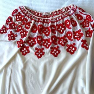 Brand new never worn Tory Burch off the shoulder blouse